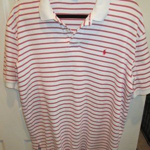 Men's Ralph Lauren Polo XXL Striped Short Sleeve